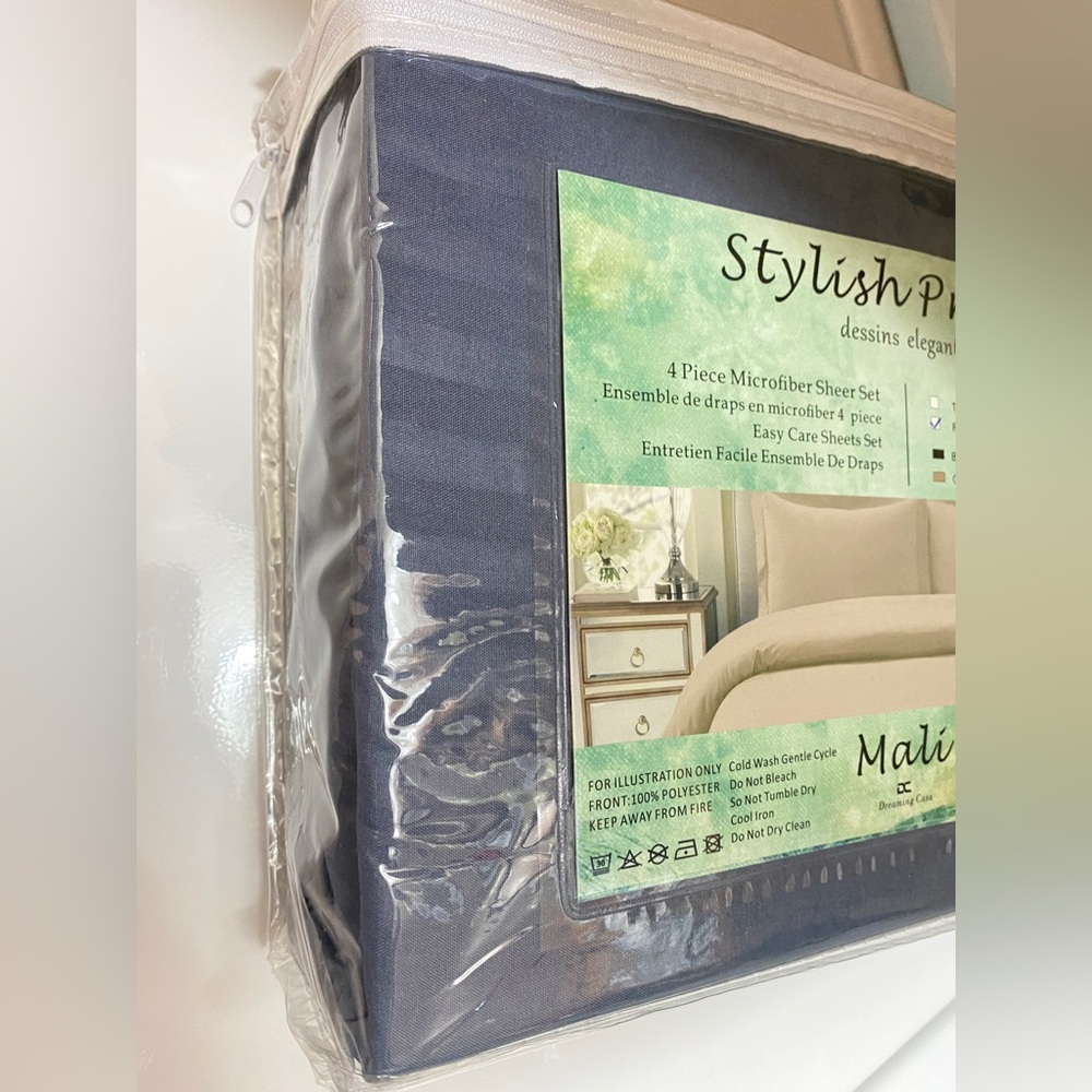 Full size microfiber sheets set
